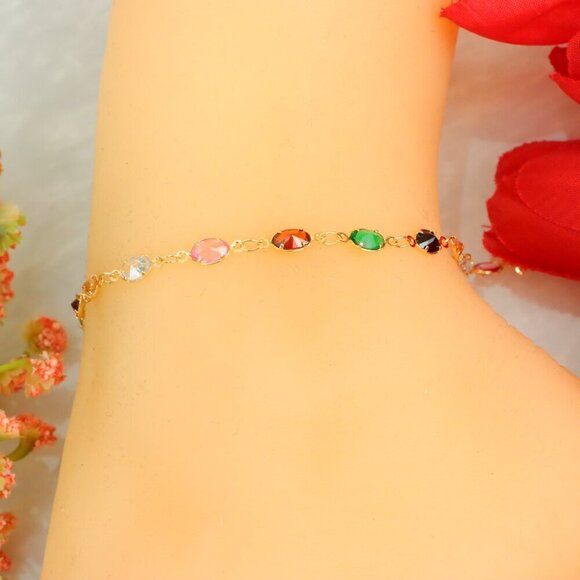 "New Beautiful Design Anklet for Women/Girls, Gift, A798 - Picture 4 of 9